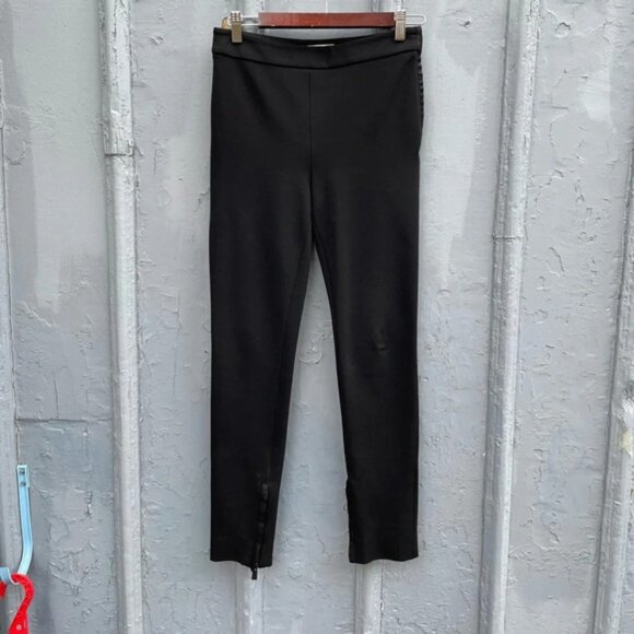 Valentino straight leg silk embellished pants, size 4 - Picture 6 of 13